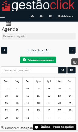 Cadastro de Cliente Aplicativo Cadastro de Cliente Aplicativo - GestãoClick