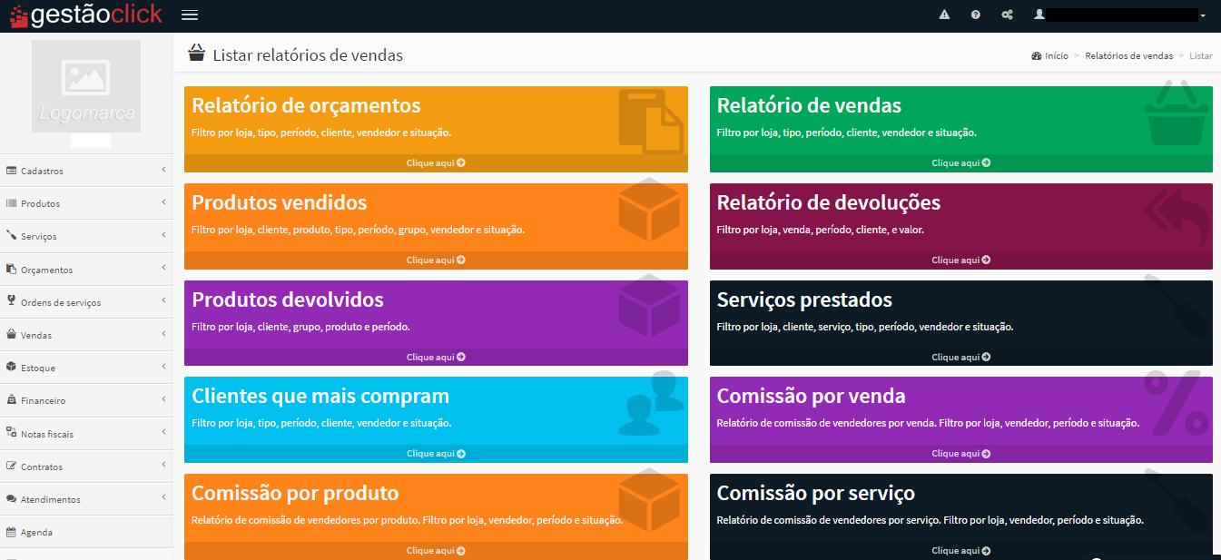 Relatório de Produtos relatórios de produtos