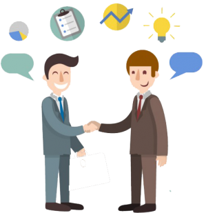 Clientes e fornecedores mais satisfeitos Clientes e fornecedores mais satisfeitos