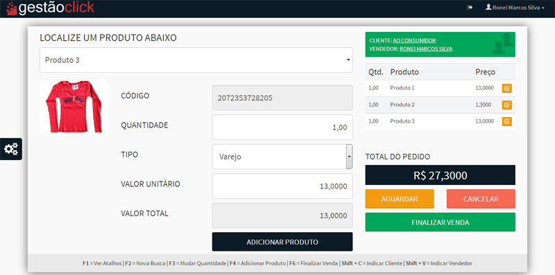 Automação Comercial PDV Sistema PDV Online - Programa