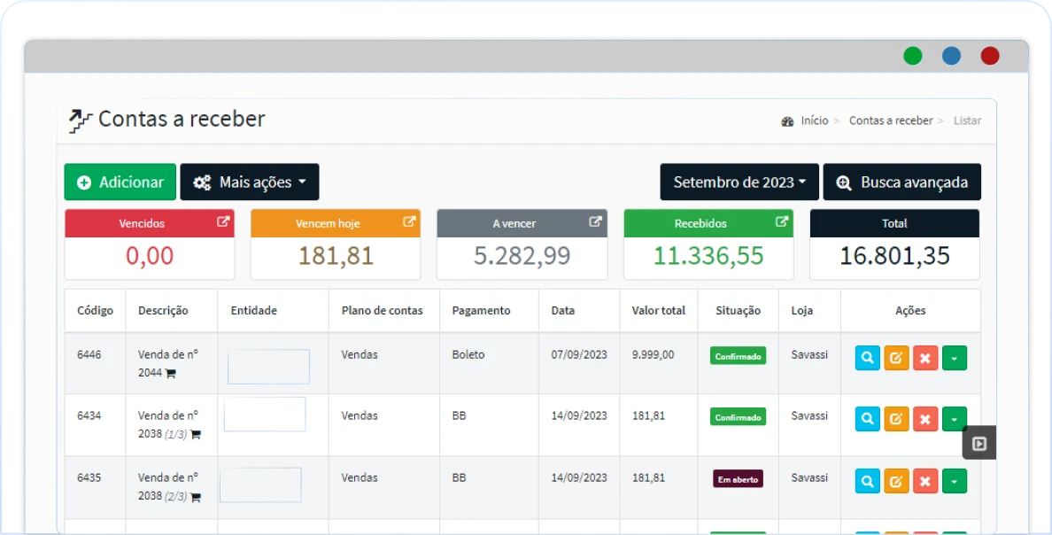 Gestão Financeira