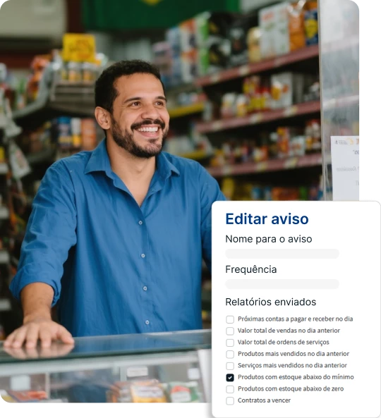 Sistema de controle de estoque Estoque relatorio