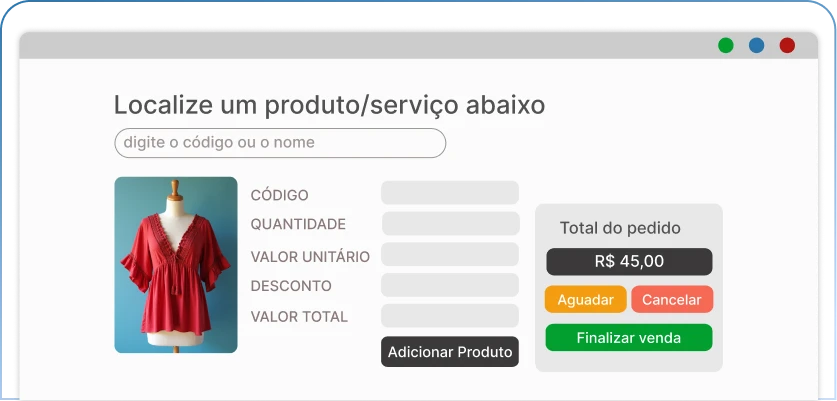 Sistema PDV online PDV GestãoClick