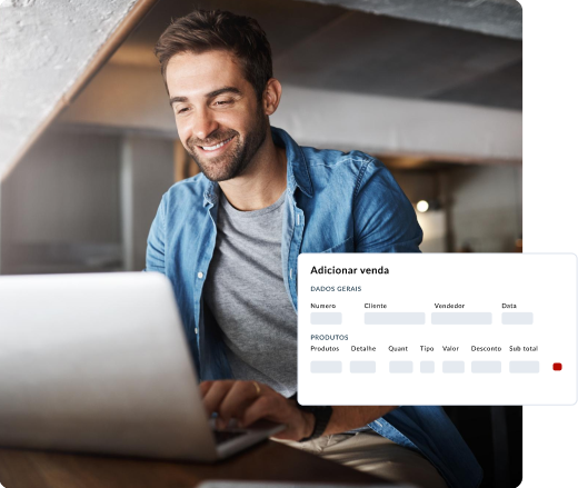 GestãoClick - Simples como um click Controle de Vendas Externas