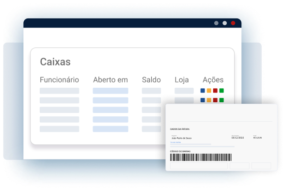 Emita notas fiscais e boletos personalizados