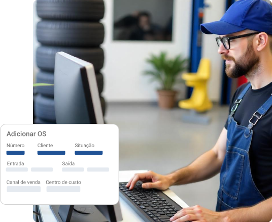 GestãoClick - Simples como um click Programa Para Loja De Pneus
