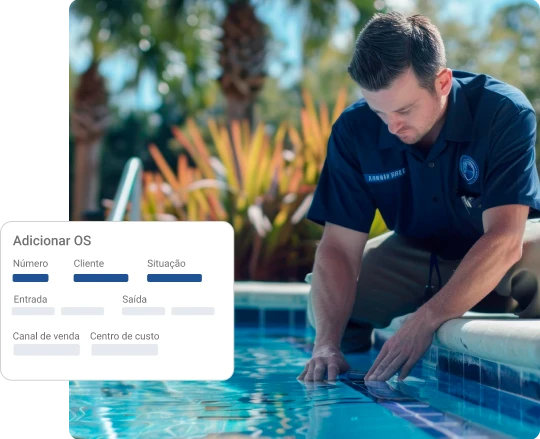 GestãoClick - Simples como um click Programa para empresa de manutenção de piscina