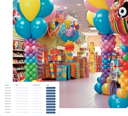 GestãoClick - Simples como um click Programa para loja de festa