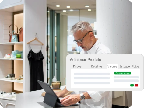 GestãoClick - Simples como um click Utilize o ERP GestãoClick para colocar preços em mercadorias de forma automatizada