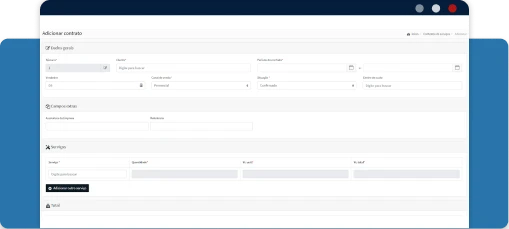GestãoClick - Simples como um click adicionar contato
