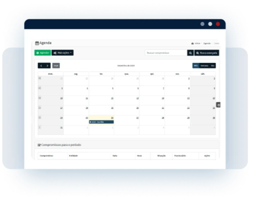 agendamento online de serviços