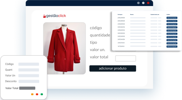 cadastre produtos
