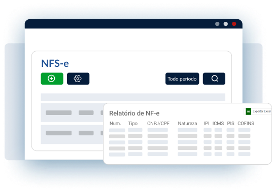 Notas ficais em menos automaticamente em segundos 