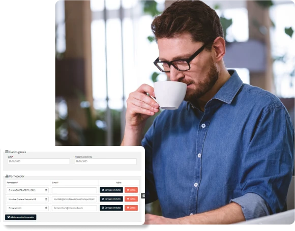 GestãoClick - Simples como um click pedido de compra