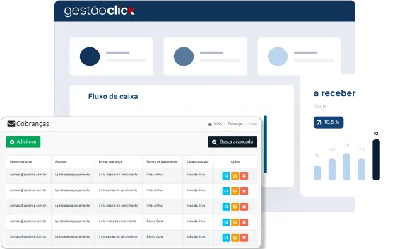 LP Funcionalidades Sistema de gestao de cobranças