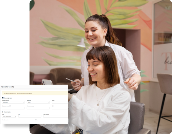 GestãoClick - Simples como um click sistema para salão de beleza